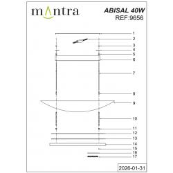 ABISAL * LAMPARA LED 40W