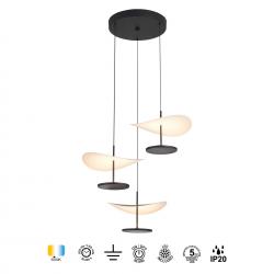 ABISAL * COLGANTE LED 3L 32W 3000K