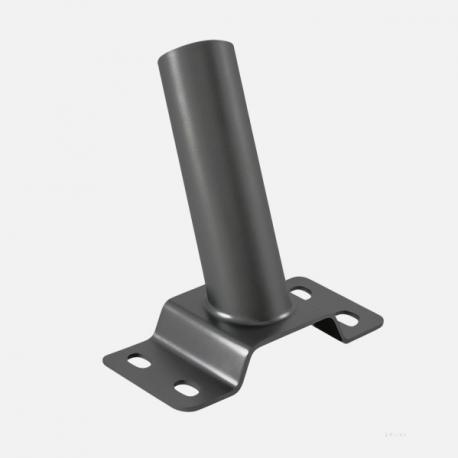 Soporte Pared Farola Gris 15X5,8X5,8cm