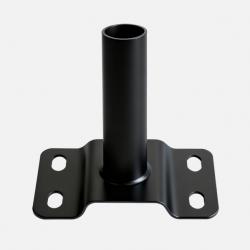 Soporte Pared Farola Bazan Negro 15x4,8x4,8cm