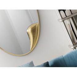 DAISY- ESPEJO OVAL ORO