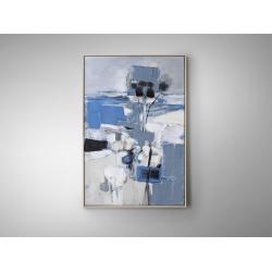 PAISAJE AZUL- ACRILICO 83X123