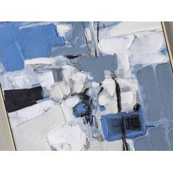 PAISAJE AZUL- ACRILICO 83X123