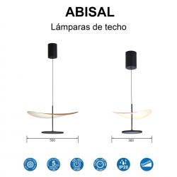 ABISAL* COLGANTE LED 1L 12W CCT 2700-5700K
