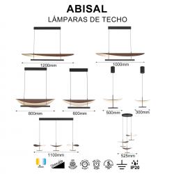 ABISAL * COLGANTE LED 1L 18W CCT 2700-5700K