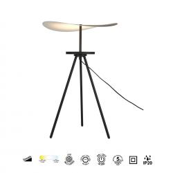 ABISAL * SOBREMESA LED 12W - GRANDE Madera oscura CCT 2700-5700K