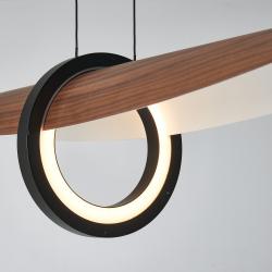 ORBITA * LÁMPARA LED - 2700K DIMMABLE NOGAL