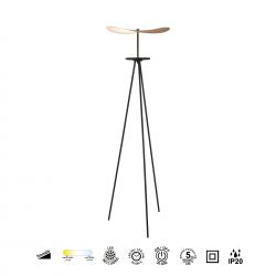 ABISAL * PIE SALON LED 18W CCT 2700-5700K- DIMABLE Madera natural