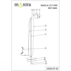 BIANCA CCT * PIE SALON LED