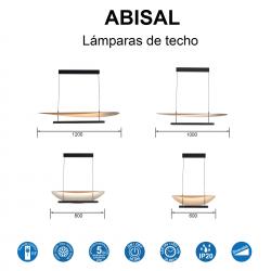 ABISAL * LÁMPARA LED 28W CCT 2700-5700K RF