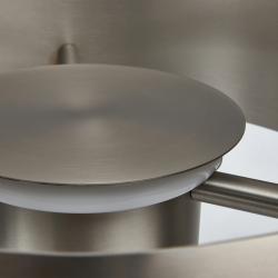 DORICA * SOBREMESA LED 20W CCT 2700-5000K - NIQUEL SATINADO