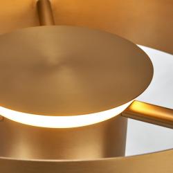 DORICA * SOBREMESA LED 20W CCT 2700-5000K - ORO SATINADO