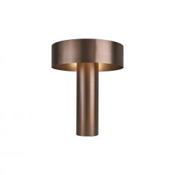 DORICA * SOBREMESA LED 20W CCT 2700-5000K - MARRON OSCURO
