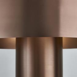 DORICA * SOBREMESA LED 20W CCT 2700-5000K - MARRON OSCURO