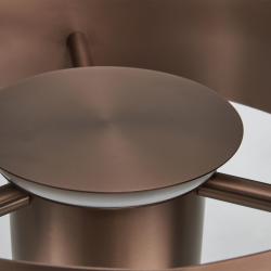 DORICA * SOBREMESA LED 20W CCT 2700-5000K - MARRON OSCURO