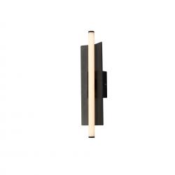 VELA * Aplique LED 10W CCT 2700K-4000K-5000K W145mm NEGRO
