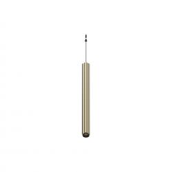 ATHENA * COLGANTE LED 10W 27000K Oro champán cepillado