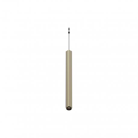 ATHENA * COLGANTE LED 10W 27000K Oro champán cepillado