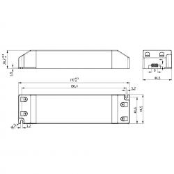 MODULAR LIGHT * DRIVER 24V 75W ON//OFF SS75-24VL