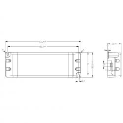 MODULAR LIGHT * DRIVER 24V 75W TRIAC SP75-24VLT