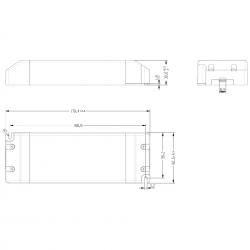 MODULAR LIGHT * DRIVER 24V 200W ON//OFF SNP200-24VL