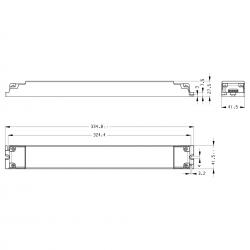 MODULAR LIGHT * DRIVER 24V 200W DALI/PUSH SDN200-24VL6