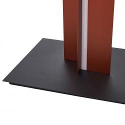 ***DES*** MANHATTAN* PIE DE SALON 200CM ORO-ROSA VER. CCT -- 9198