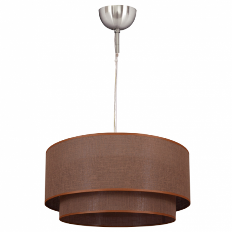 Colgante Doble 1l. Marron/marron Cilind REGX35X35 - Imagen 1