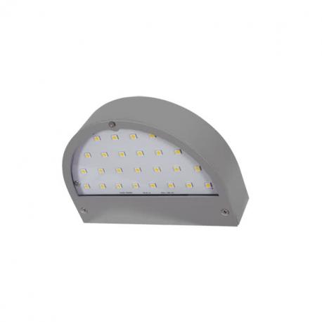 Aplique Exterior Juba Gris Led 5w 450lm Ip54 (18x13x4,5)4000k - Imagen 1