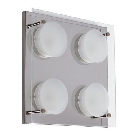 Plafon 4x6w 4000k Antioquia Cromo 1600lm  (22x22x5,5) - Imagen 1