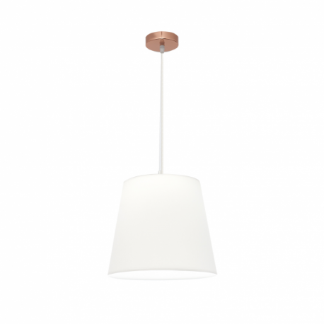 Colgante Maldivas 1xe27 Oro Rosa/blanco Reg.35d - Imagen 1