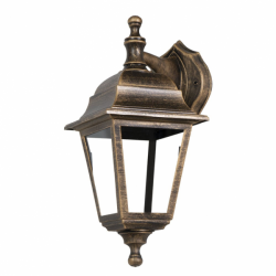 Aplique Exterior Albahaca 1xe27 Oro Viejo Ip44 Policarbonato 35x15x19,7 Cm - Imagen 3