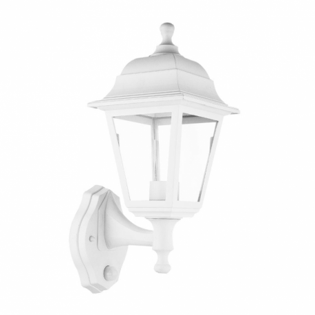 Aplique Exterior Albahaca 1xe27 Blanco Ip44 Policarbonato 35x15x19,7 Cm - Imagen 1