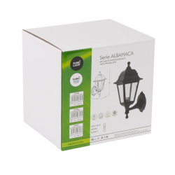 Aplique Exterior Albahaca 1xe27 Blanco Ip44 Policarbonato 35x15x19,7 Cm - Imagen 2