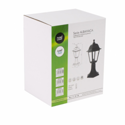 Sobremuro Exterior Albahaca 1xe27 Oro Viejo Ip44 Policarbonato 41,5x16,5d - Imagen 2