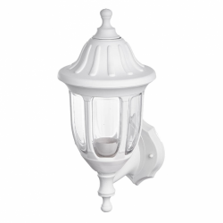Aplique Exterior Angelica 1xe27 Blanco Ip44 Policarbonato 36,2x16,6x20,5 Cm - Imagen 1