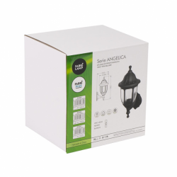 Aplique Exterior Angelica 1xe27 Blanco Ip44 Policarbonato 36,2x16,6x20,5 Cm - Imagen 2