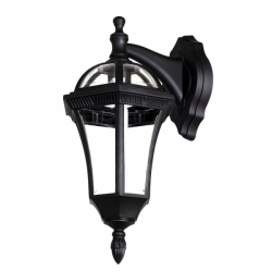 Aplique Exterior Comino 1xe27 Negro Ip44 Policarbonato 41,1x17x6x23,8 Cm - Imagen 4