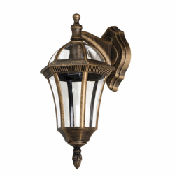 Aplique Exterior Comino 1xe27 Oro Viejo Ip44 Policarbonato 41,1x17x6x23,8 Cm - Imagen 3
