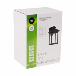 Aplique Exterior Alcandia 1xe27 Oro Viejo Ip44policarbonato 31x17x22,3 Cm - Imagen 2