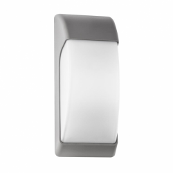 Aplique Exterior Espelta 1xe27 Gris Ip65 Policarbonato   32x12,9x13 Cm - Imagen 1
