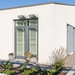Aplique Exterior Masala 1xe27 Gris Ip65 Policarbonato  9x23x10,1 Cm - Imagen 3
