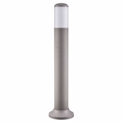 Pilar Exterior Azafran 1xe27 Gris 70x9,1x9,1 Cm Policarbonato  Ip44 - Imagen 1