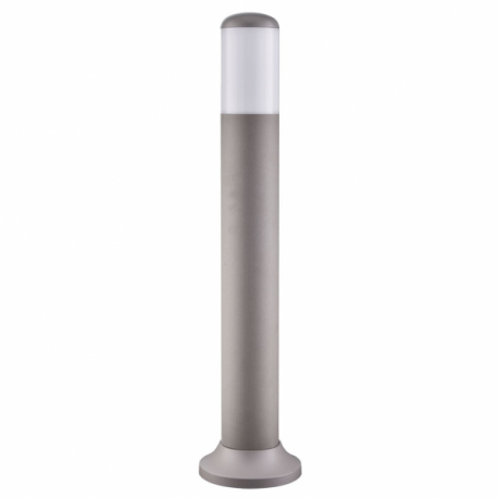 Pilar Exterior Azafran 1xe27 Gris 70x9,1x9,1 Cm Policarbonato  Ip44 - Imagen 1