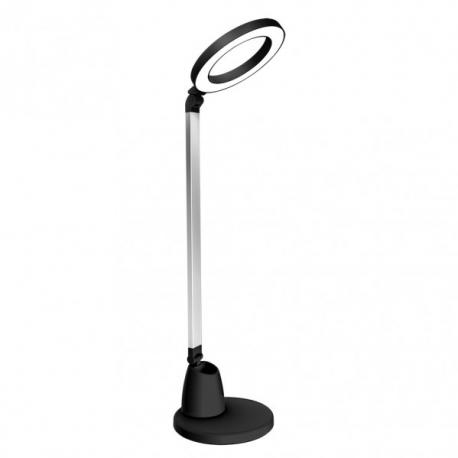 Flexo Calcita 8w 640lm 4000k Negro/plata 55x16x16 Cm Tactil Y Regulable Intensidad - Imagen 1