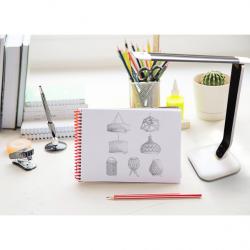 Flexo Articulado Euclasa 10w 800lm Blanco/plata 3000-4000-6000k Reg.intensd 57x34x18cm - Imagen 2