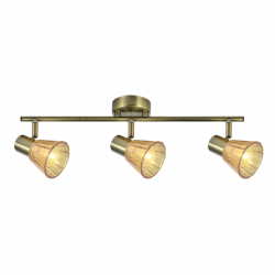 Regleta Cooper 3xe14 Cuero 16x48,5x8,5 Cm - Imagen 2