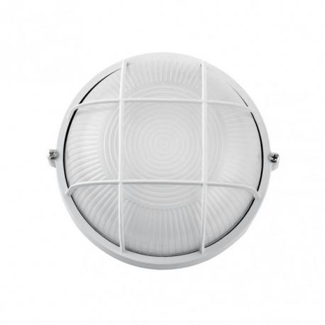 Aplique Ext. Aluminio Apus Pequeño 1xe27 Blanco  9x17,5x17,5 Cm  Ip44 - Imagen 1