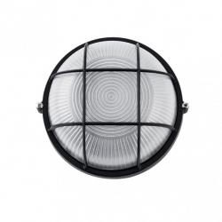 Aplique Ext. Aluminio Apus Pequeño 1xe27 Negro  9x17,5x17,5 Cm  Ip44 - Imagen 1