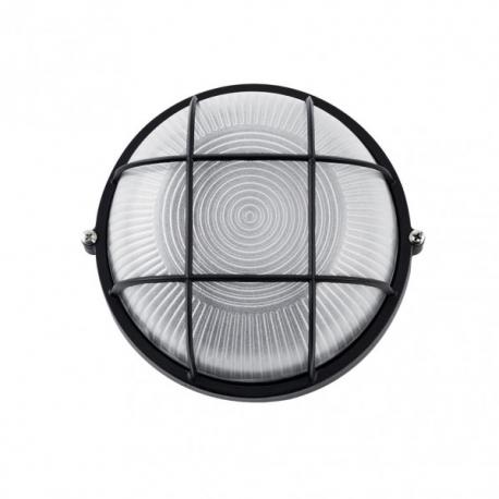 Aplique Ext. Aluminio Apus Pequeño 1xe27 Negro  9x17,5x17,5 Cm  Ip44 - Imagen 1